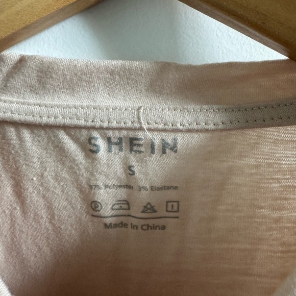 SHEIN perfect color neutral Short Sleeve Tee - Picture 2 of 3